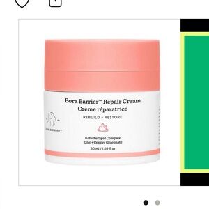 Drunk Elephant Bora Barrier Repair Cream - Coral and White